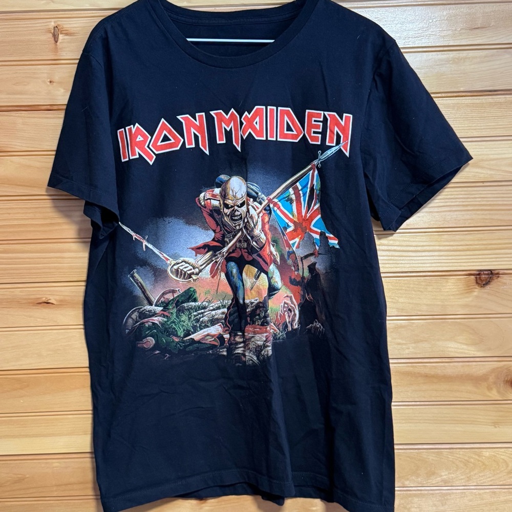 Black Iron Maiden Short Sleeve Tee